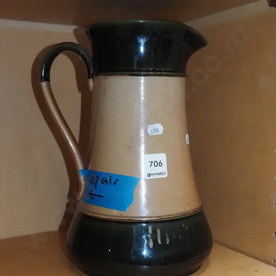 Doulton Lambeth jug - repair to handle H270