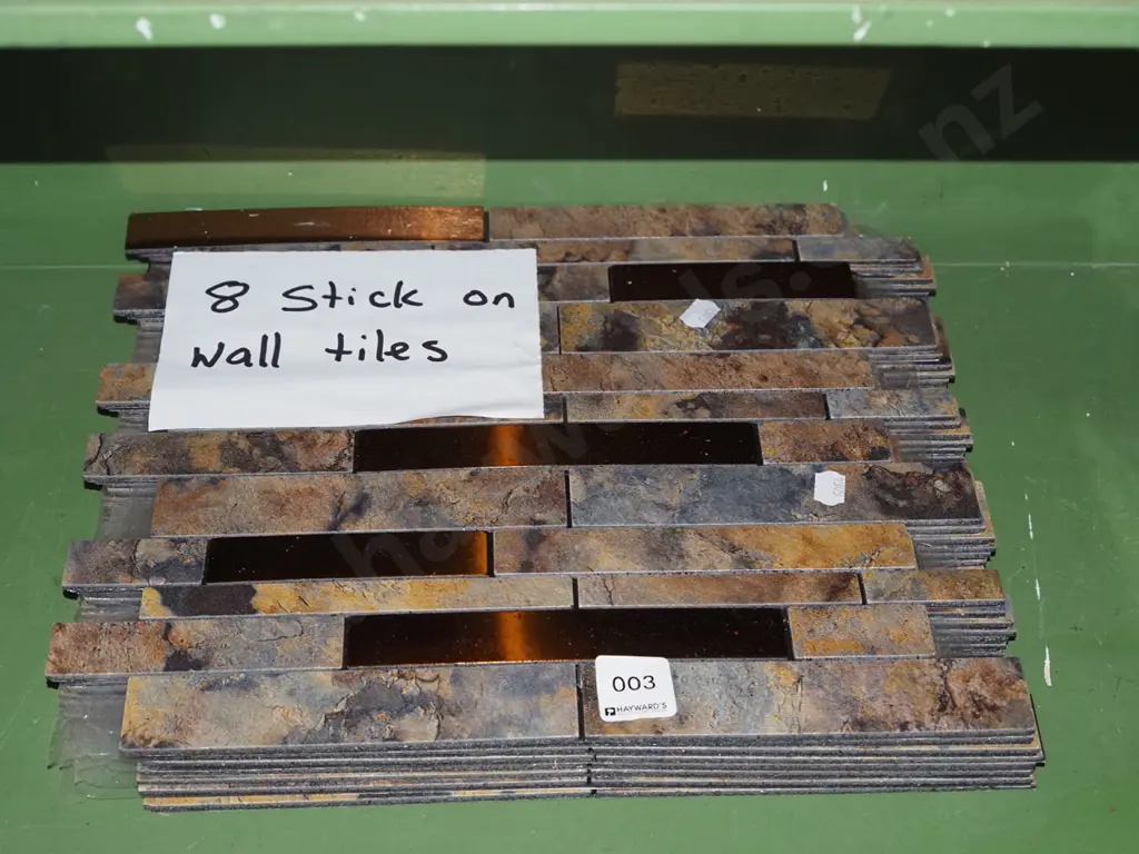 8x sections of stick on vinyl wall tiles 290x300 Image 1++