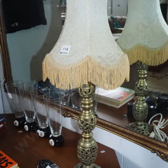 brass table lamp H610