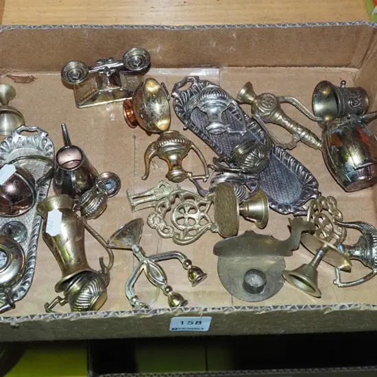 box or various brass miniatures