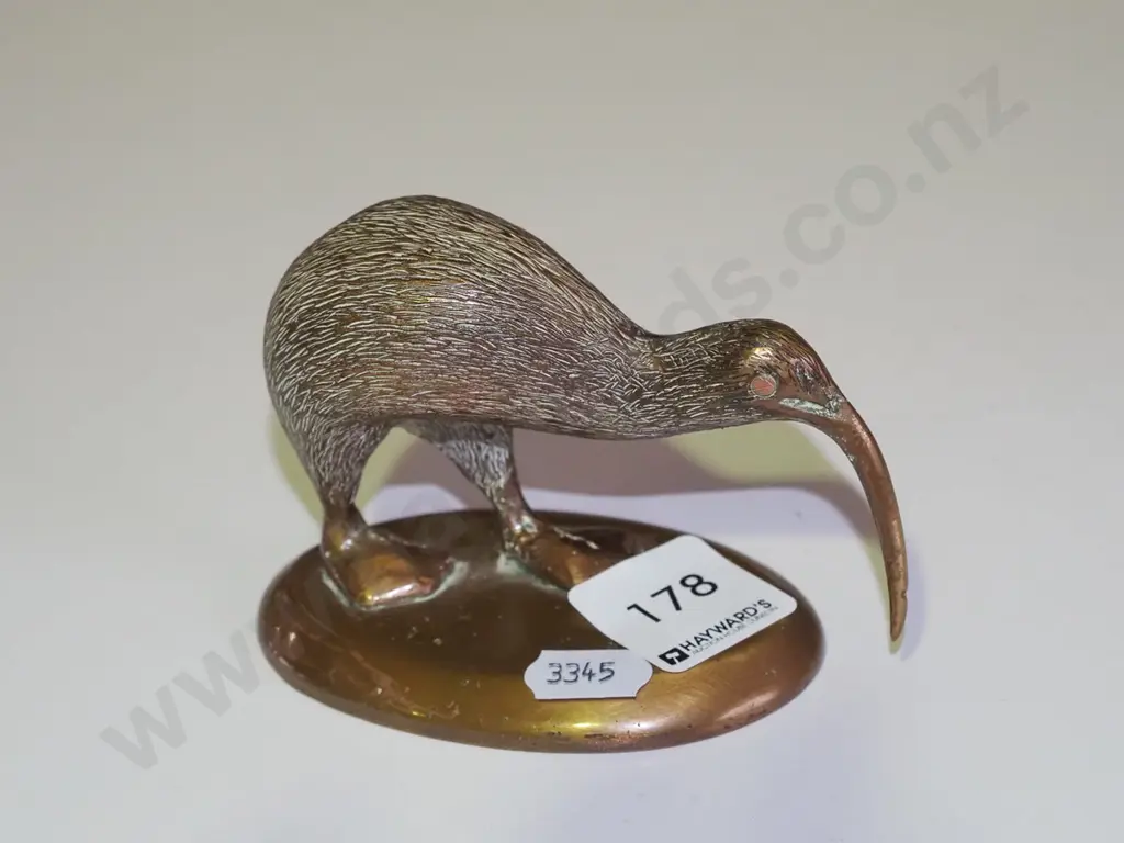 brass kiwi ornament H80 Image 1++