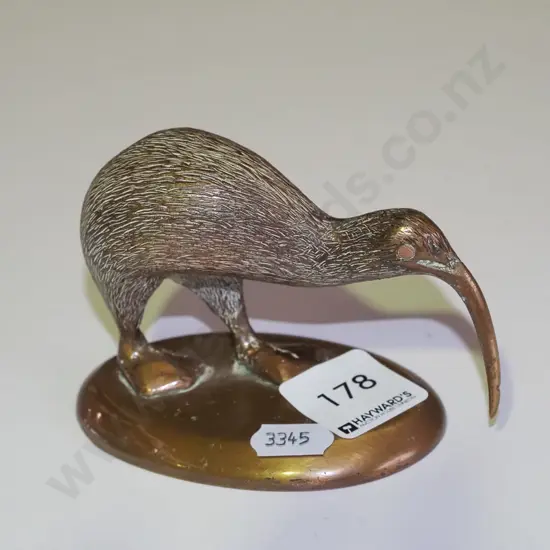 brass kiwi ornament H80