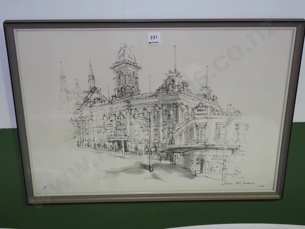 frame Shona McFarlane print - Municipal Chambers Image 1++