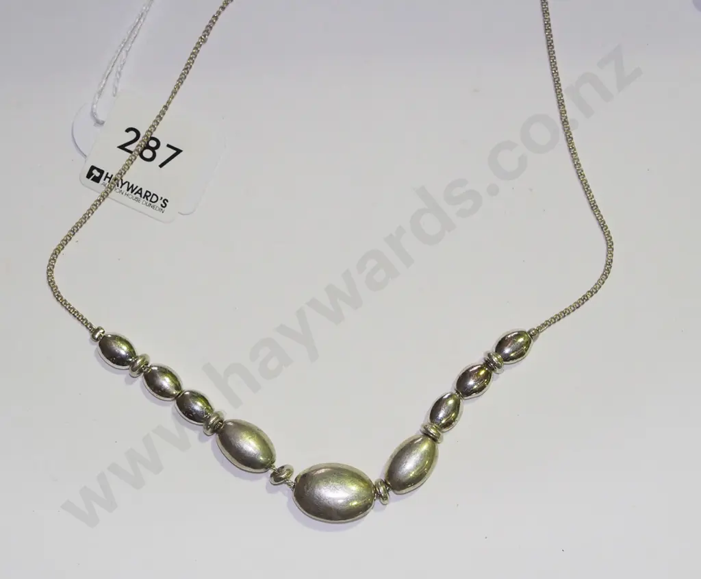 stirling silver? necklace Image 1++