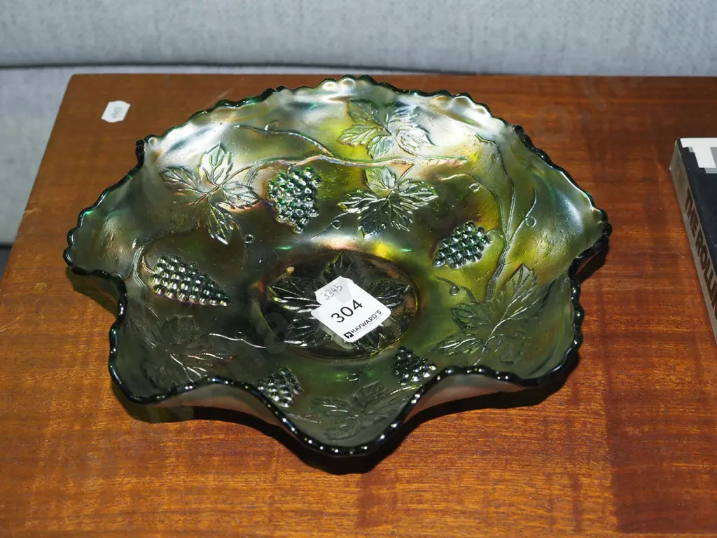 carnival glass bowl Image 1++