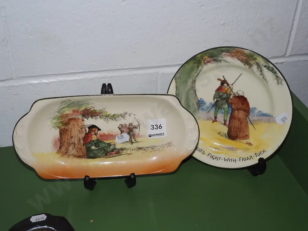 Royal Doulton under greenwood tree dish and plate Image 1++