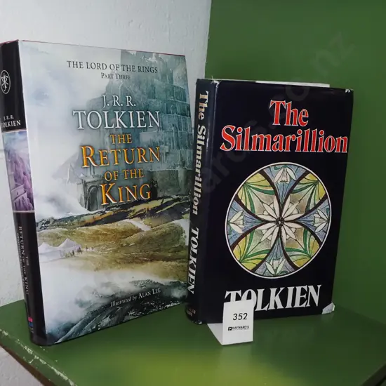 Tolkien books - Lord of the Rings, The Silmarillion