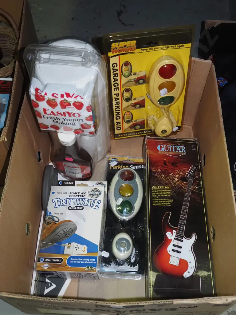box; ezi yo maker, trip wire alarm, model electric guitar, parking sensors Image 1++
