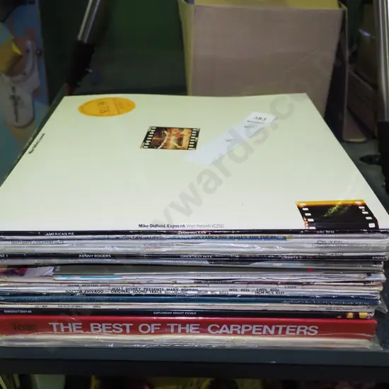 LPs; Don Mclean, Mike Oldfield, ELO etc