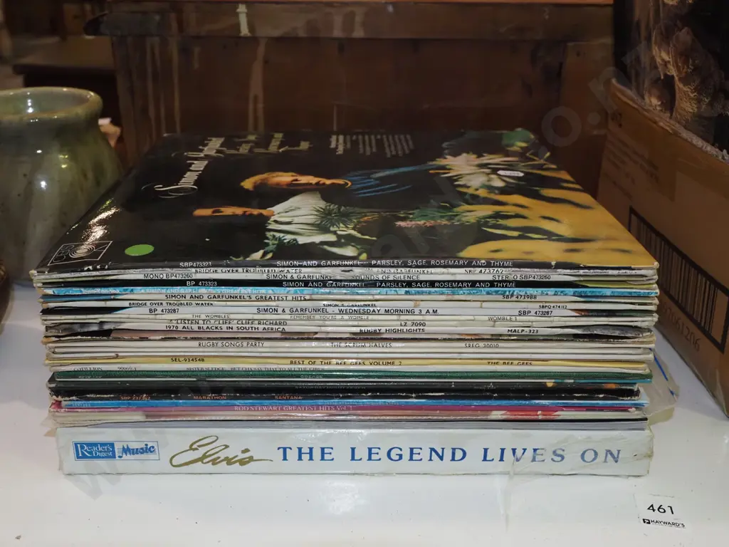 LPs; Simon & Garfunkel, Tom Jones, Bee Gees etc Image 1++