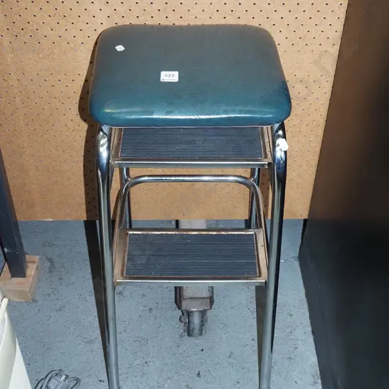 vinyl kitchen step stool