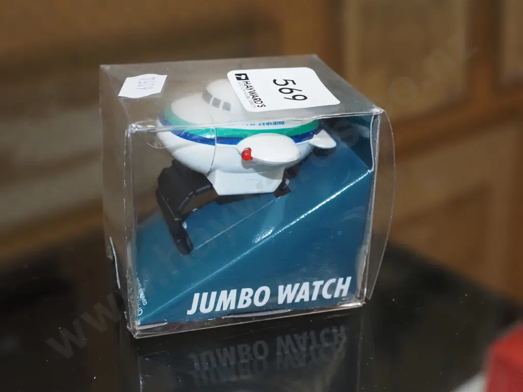 Air New Zealand child's jet-shaped Jumbo Watch Image 1++