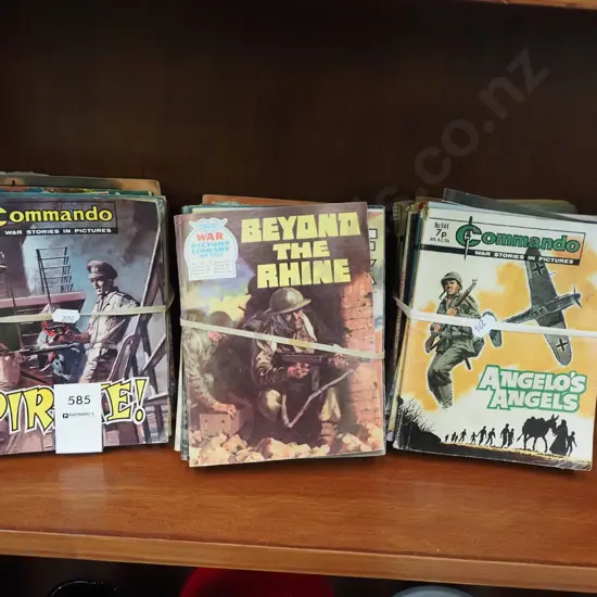 3x bundles of WWII graphic novels
