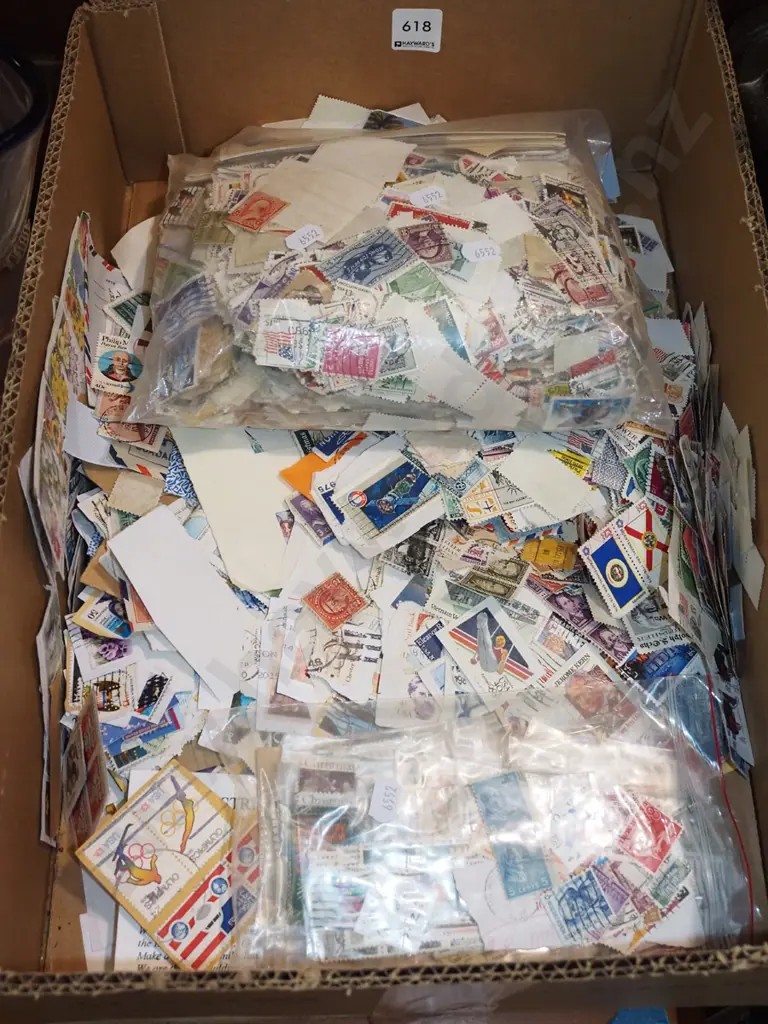 box of stamps Image 1++