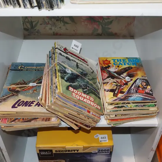 3x bundles of WWII graphic novels