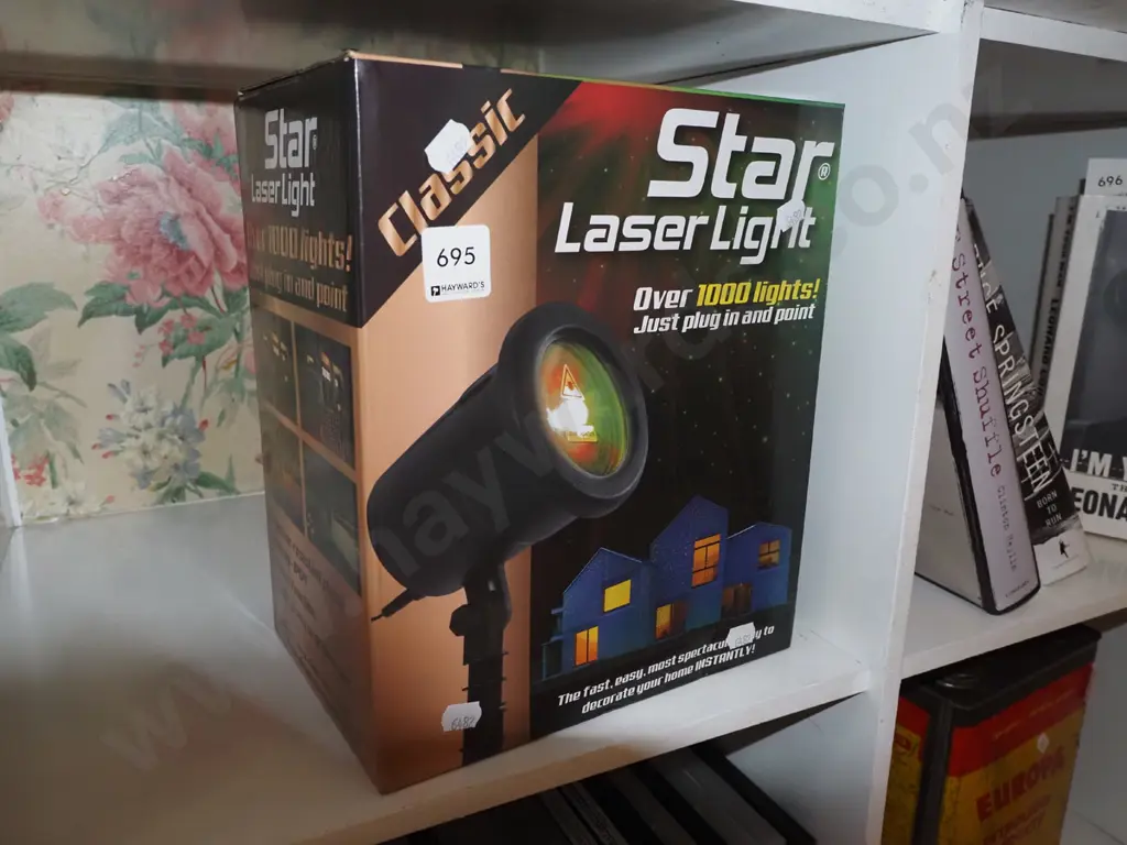 boxed as new old star laser light Image 1++