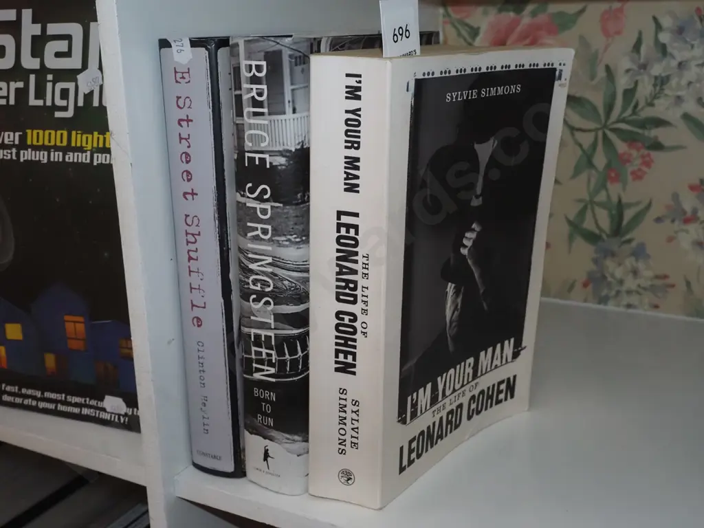 Bruce Springstein, Leonard Cohen biographies Image 1++