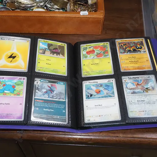 album of Pokemon cards