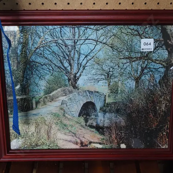 framed photo print - bridge