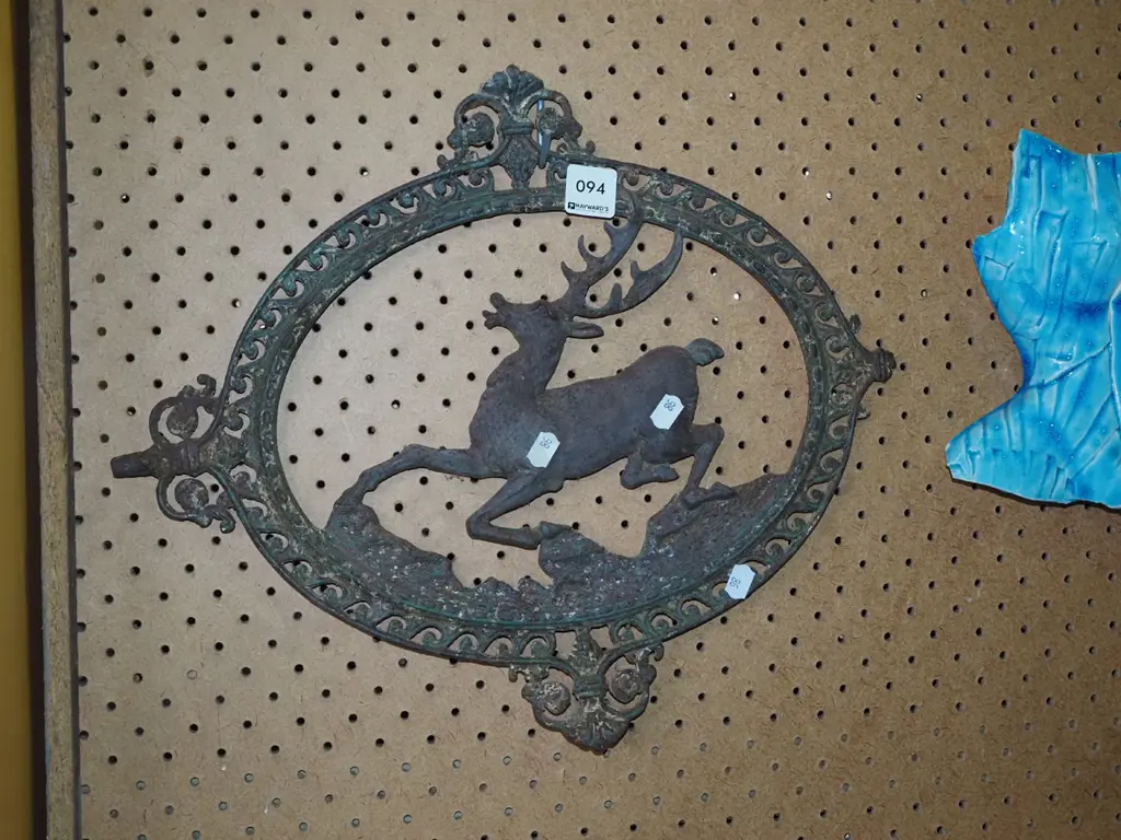 cast iron decoration - stag Image 1++