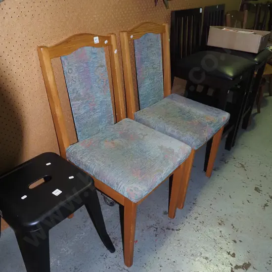 pair of rimu chairs