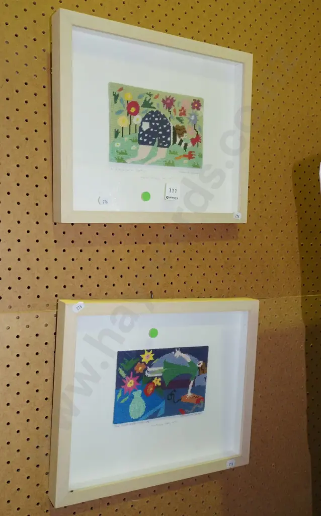 2x needleworks - gardener's bottom, immaculate house wife Image 1++