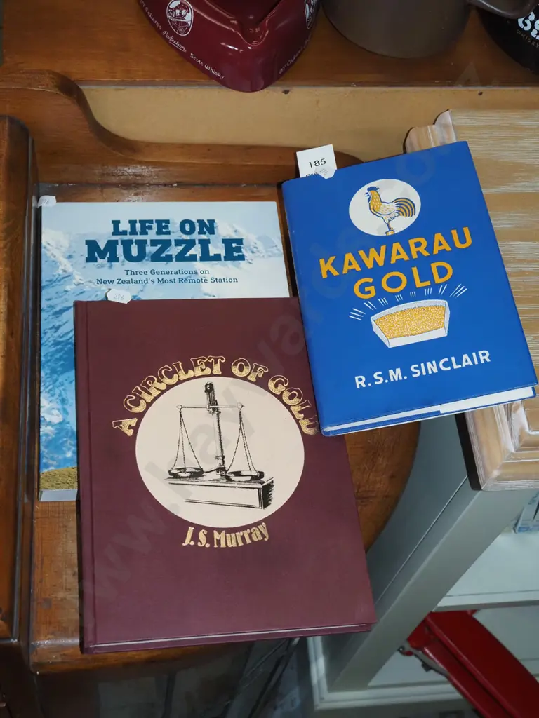 NZ gold and farming books Image 1++