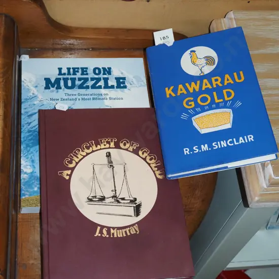 NZ gold and farming books