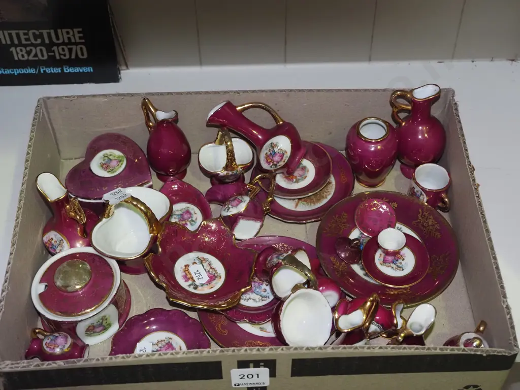 Japanese Limoges style miniatures Image 1++