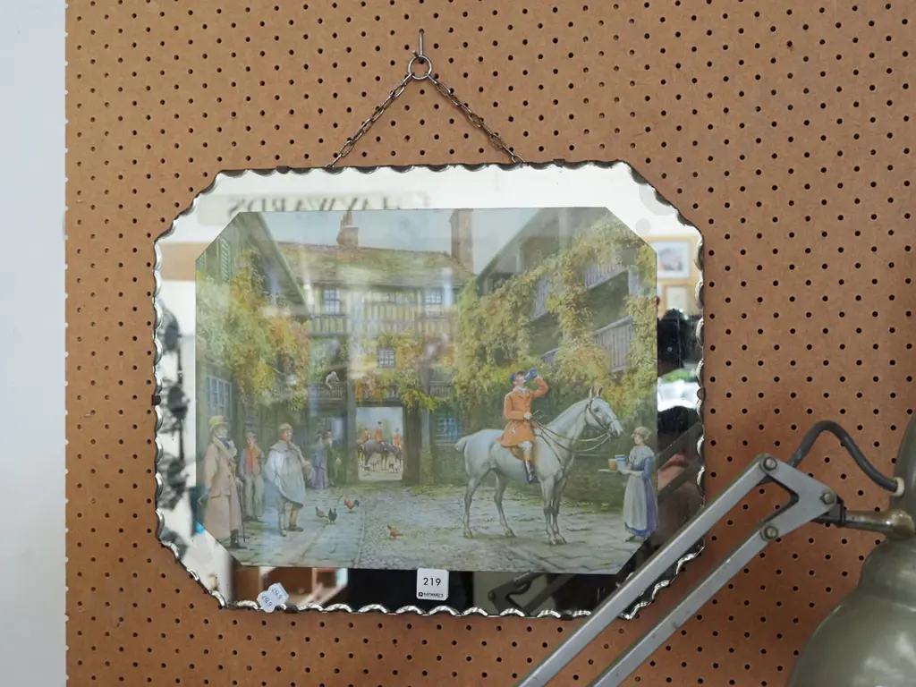 mirror framed print - hunting party refeshments Image 1++