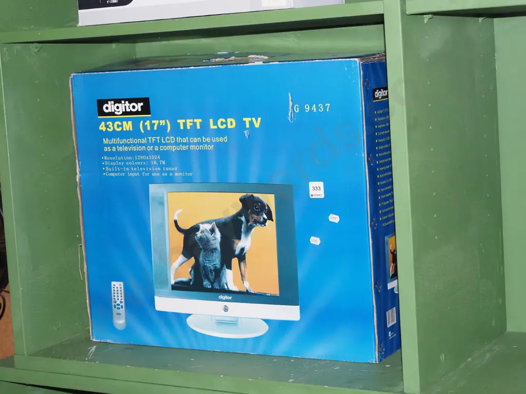 boxed as new old stock Digitor 43cm TV Image 1++