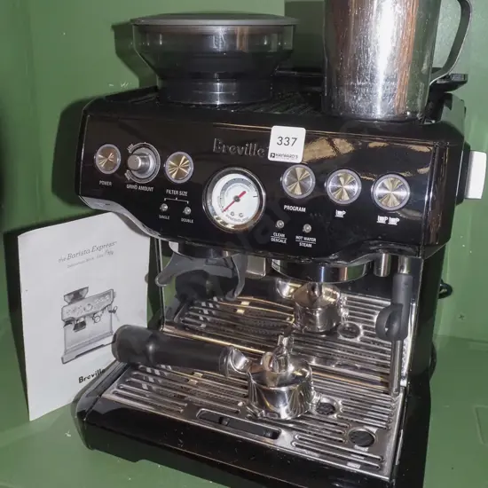 Breville Barista Express coffee machine - good condition apart from missing stainless steel porter filter