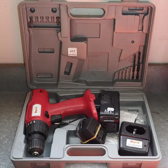 Deepro 18V battery drill