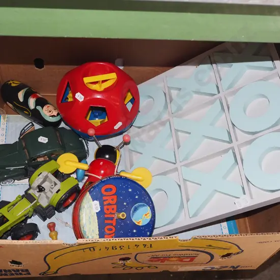 box of toys