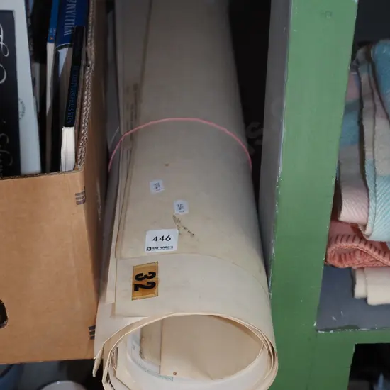 roll of maritime charts