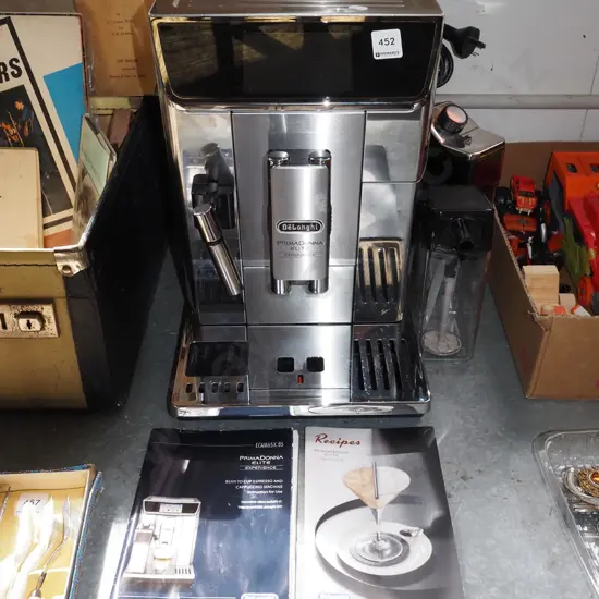 Delonghi Prima Donna Elite espresso and coffee machine