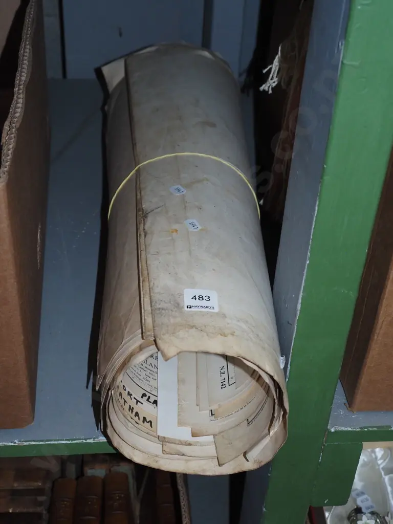 roll of marine charts Image 1++