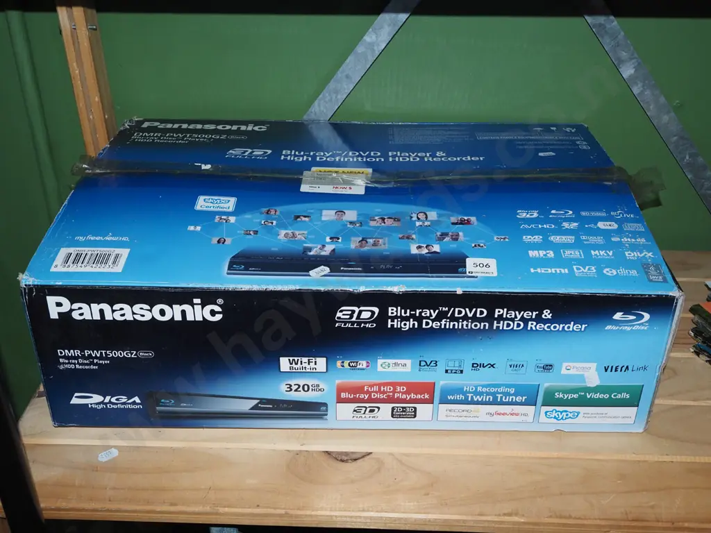 box; as new Panasonic blu ray and HDD recorder Image 1++