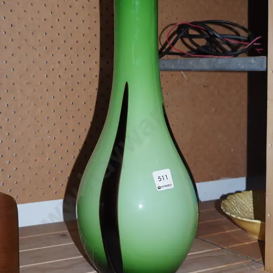 tall glass vase H400