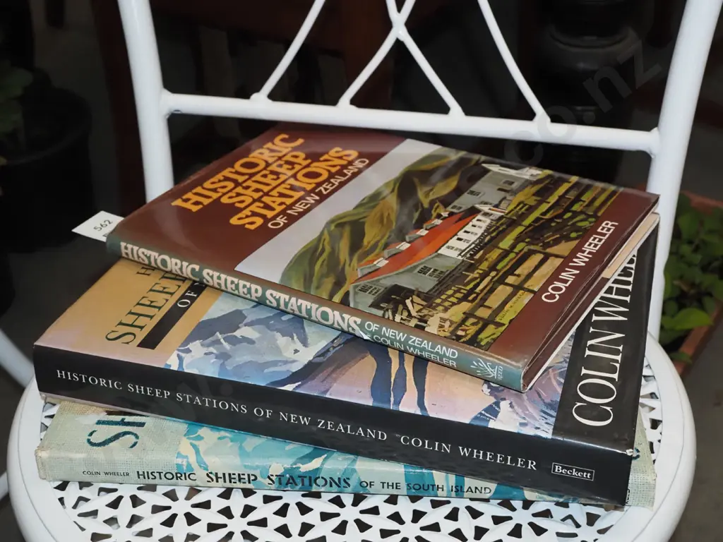 3x Colin Wheeler art books Image 1++