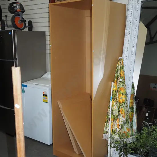 deep mdf storage shelves - 3 shelves, no stays H980 W660 D710