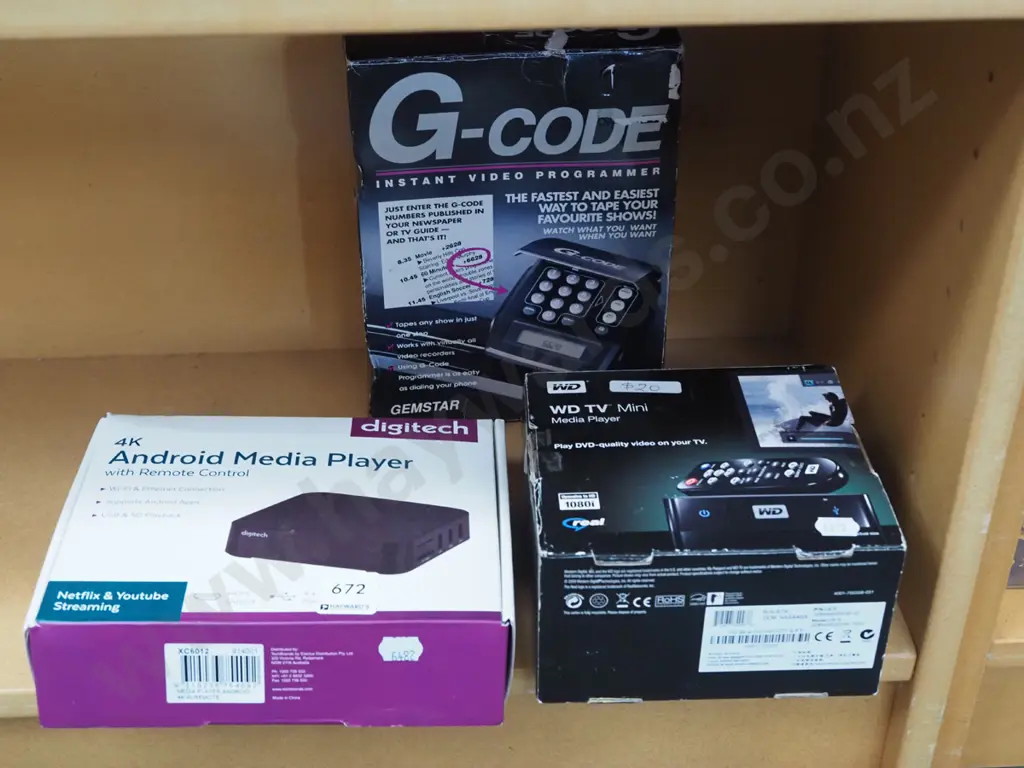 android media player, mini media player, G code instant video programmer Image 1++