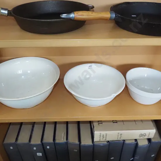 3x mixing bowls
