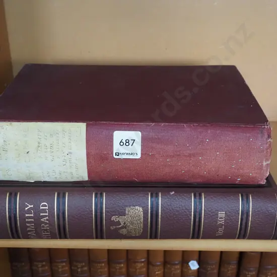 2x vintage books - Falstaff Edition of Shakespeare's Works and The Family Herald 1904