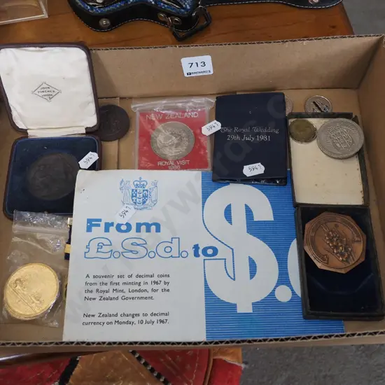 box of coins