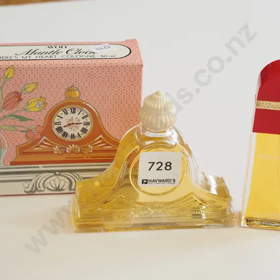 boxed Avon Here's My Heart cologne 50ml, Elizabeth Arden Red Door eau de toilette 25ml