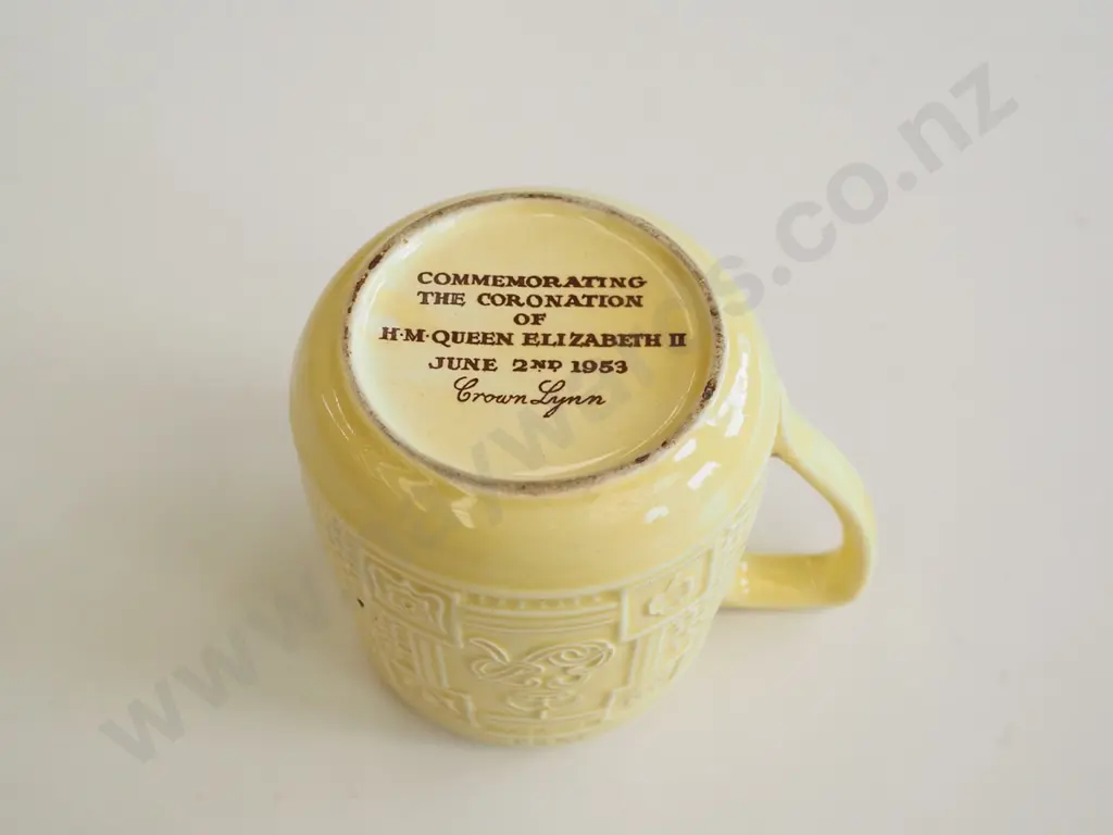 Crown Lynn coronation cup Image 1++