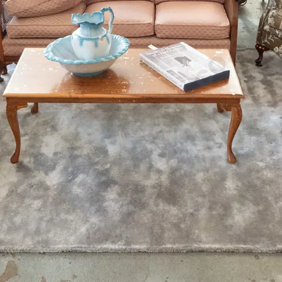 King Indian 'art silk' Bicheno floor rug L3000 W2000