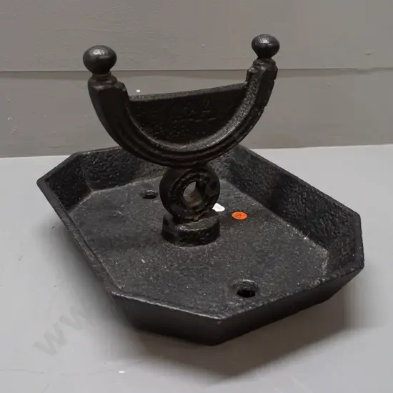 cast iron boot scraper H-190 W-290