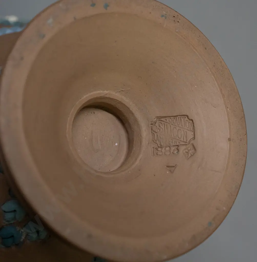 vintage Royal Doulton "Silicon Ware" vase H-180 D-130 at widest Image 1++